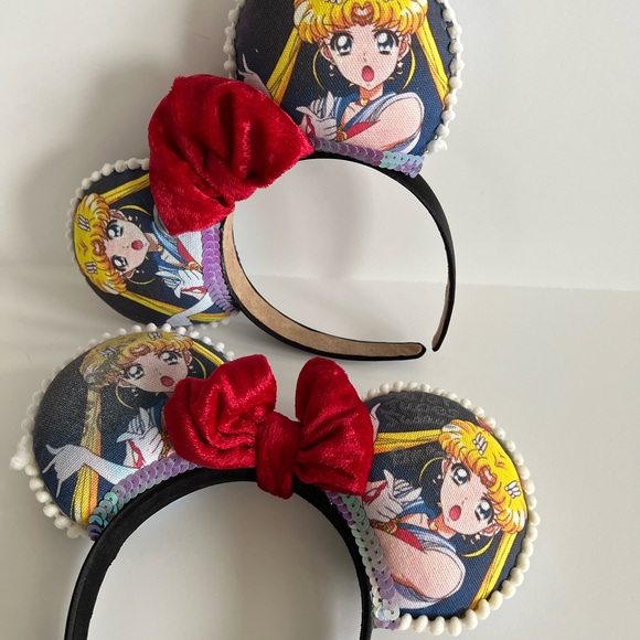 Set of 2 Sailor Moon Handmade Handbands - Picture 10 of 12